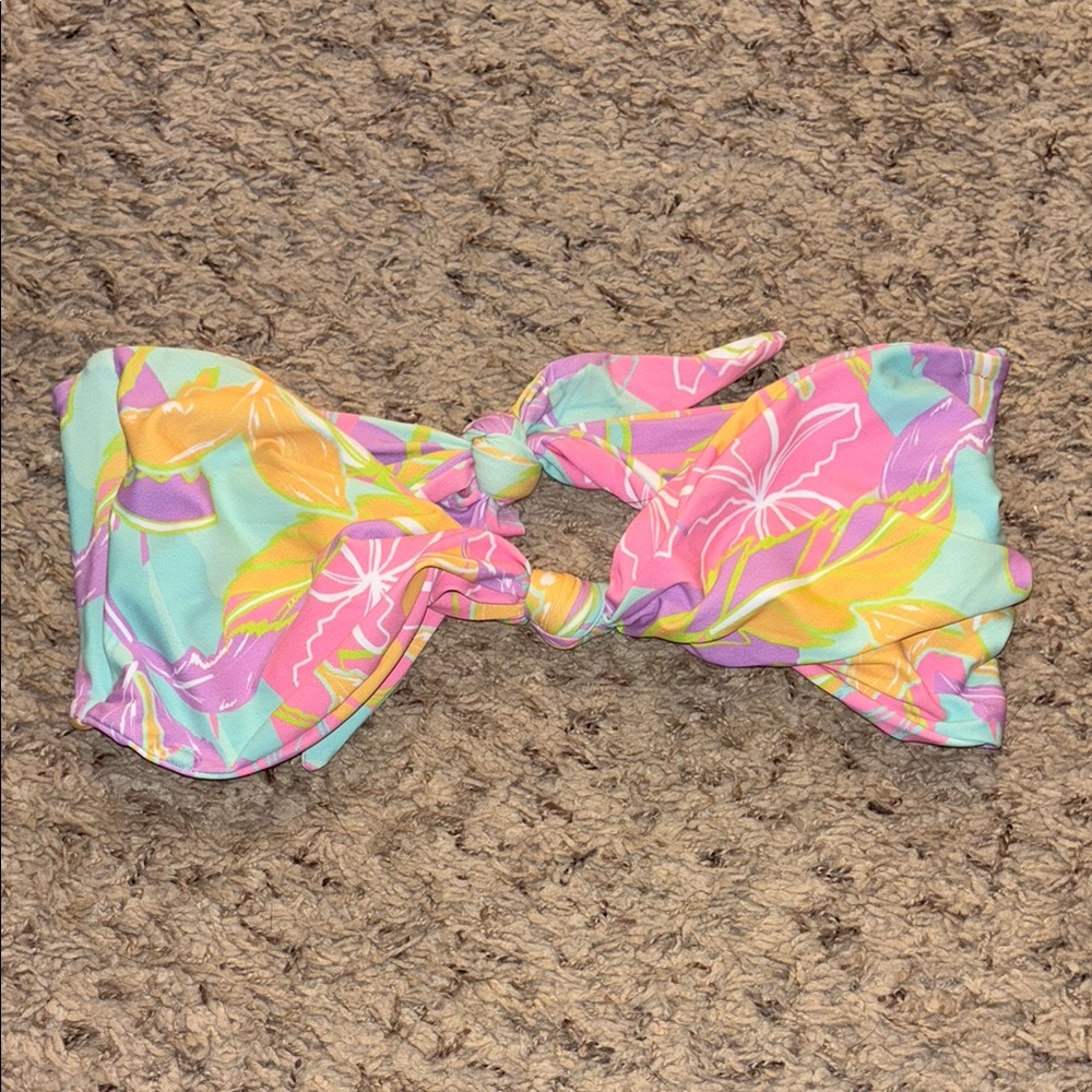 Skatie Multicolor Floral Bikini Top